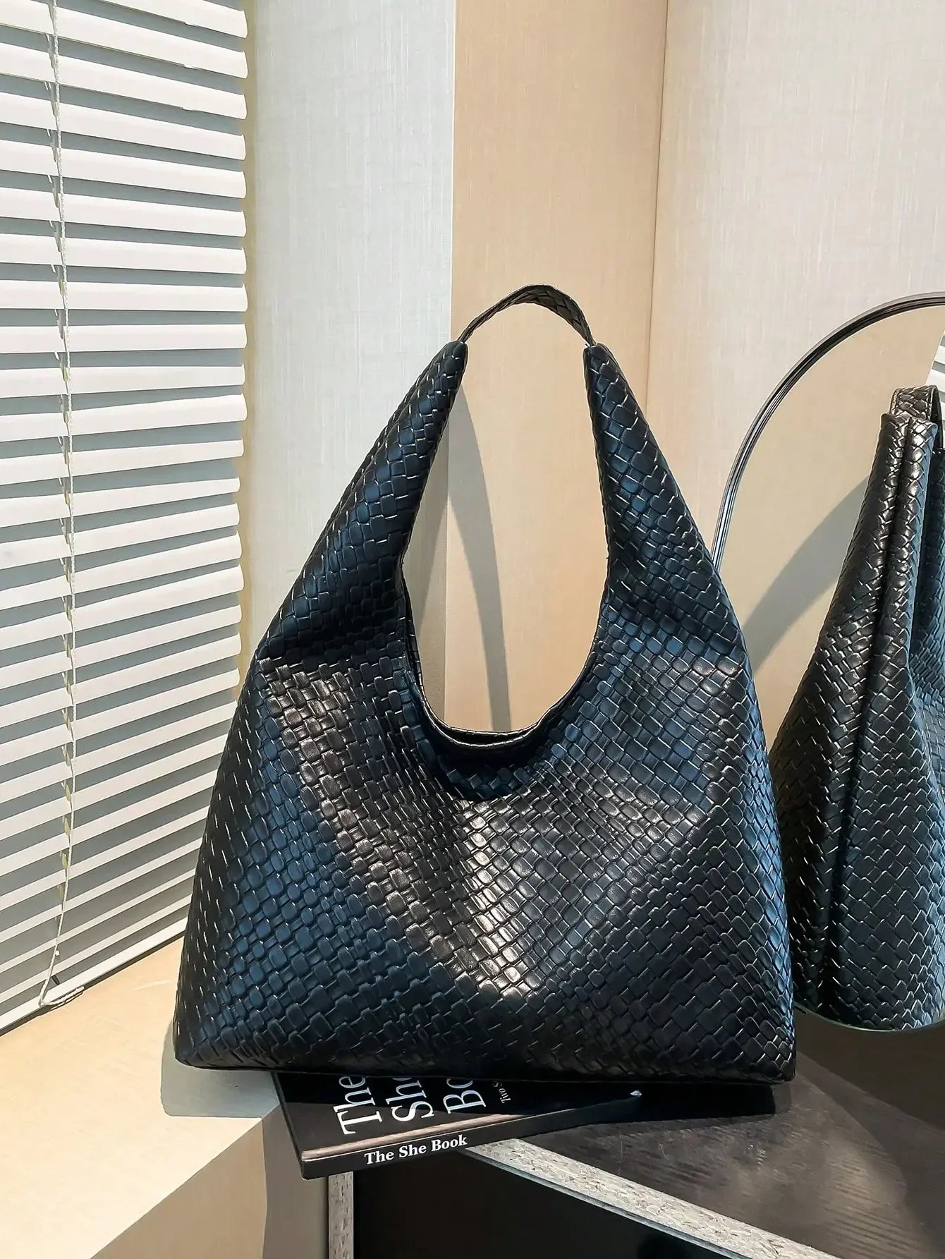 Large Capacity Solid Color Women's Shoulder Bag, Multifunctional Crossbody Bag, Women's Shoulder Tote Bag, Large Capacity Crossbody Tote Bag, Casual Work Bag