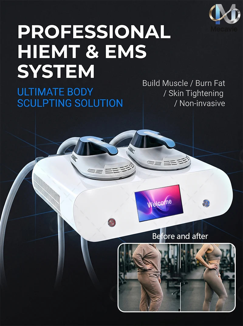 Vibration Pulse Electromagnetic Body Shaping HIEMT EMSnova RF High Intensity Professional Muscle Growth And Fat Burning Machine