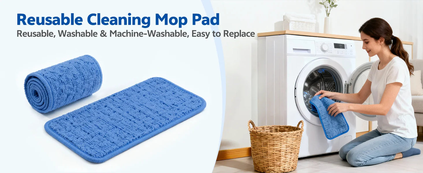 INSE Powerful Steam Mop High Temperature 6 in 1 Scrubbing Steam Cleaner Detachable Floor Steam Mop for Hard Floor Carpet Kitchen