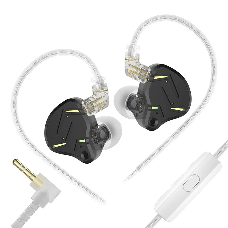 KZ ZST Pro X  1BA 1DD Hybrid Driver Wired Earbuds Deep Bass HiFi In-Ear Monitor Headphone for Gaming And Musician