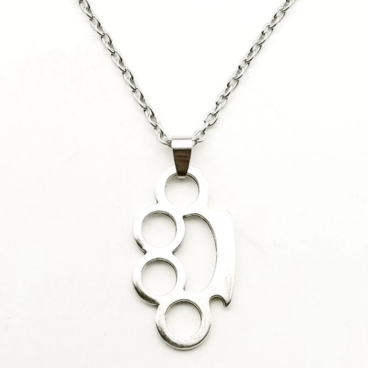 2026 New Tiger Finger Pendant Necklace Fashion Jewelry Retro Texture Sweater Chain Necklace Pendant Jewelry