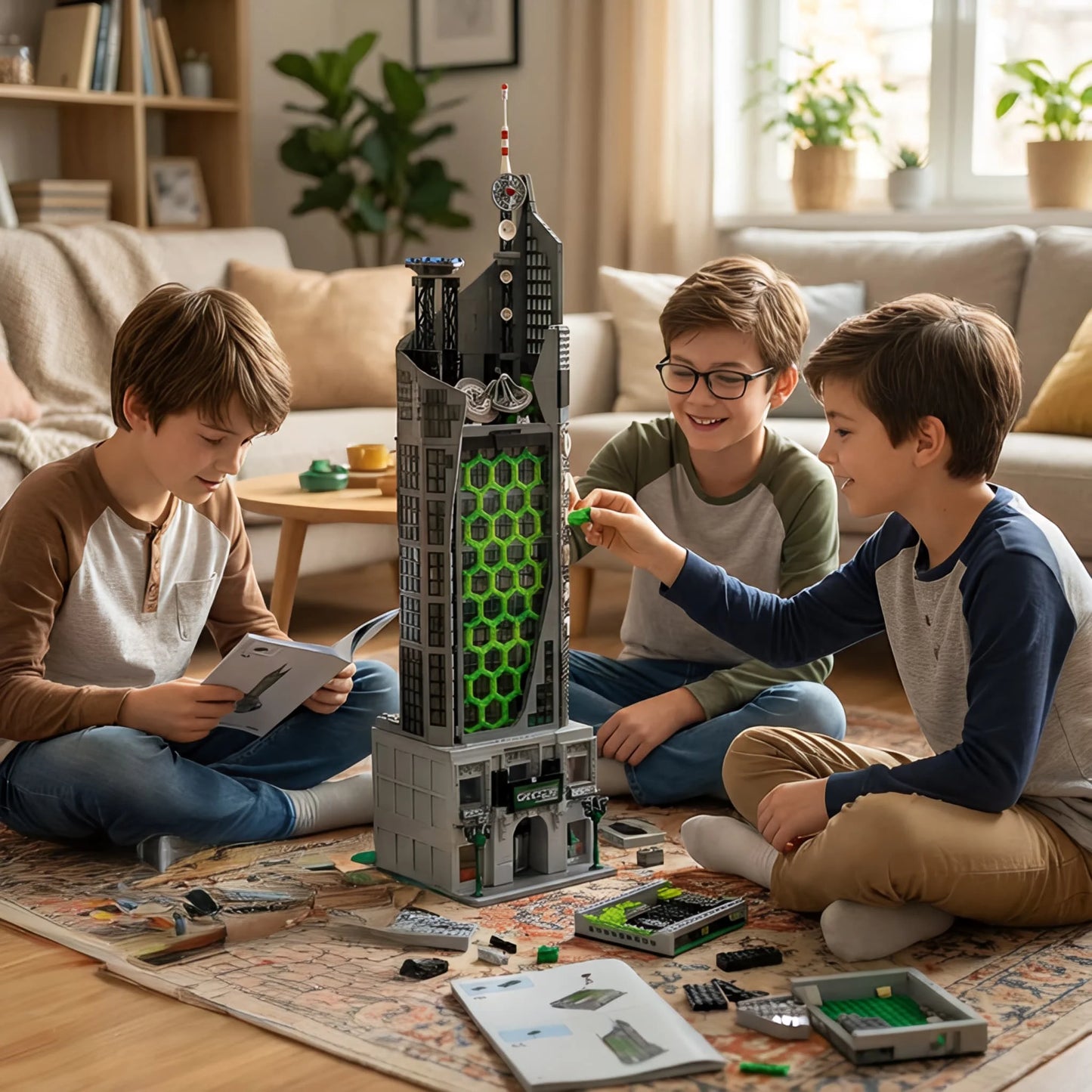 Movie Hero Architecture Series Building Sets Film Architecture Modular Building Block Assembly Model Adult Toy Collectible Gifts
