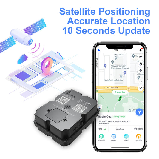 Best 4G Anti-Theft GPS Tracker for Car/Motorcycle - ‌Strong Magnetic Vehicle Locator with Paid APP Tracking/Security Protection